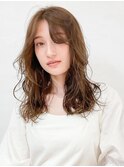《CODE.LINE》海外風カジュアルおしゃセミロング