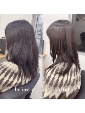リアン 四条大宮店(Lien) 『髪質改善』ストレートエステ(縮毛矯正)(リタッチ可)