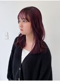 ミディアムヴァイオレットピンクニュアンスカット