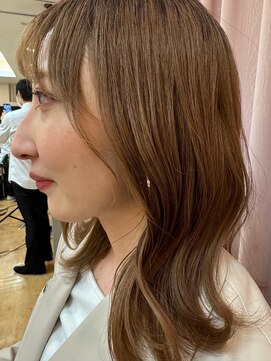 ノブヘアーデザイン 伊勢佐木町店(NOB hairdesign) グレージュカラーベージュアッシュブラウン