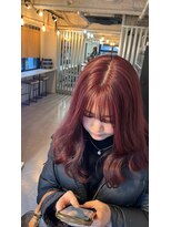 アイ(_i)&nbsp;1ブリーチ☆ワインレッドカラー