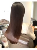 暗髪韓国風チョコレートブラウン