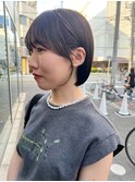 CAF松本/顔まわりカット/ボブ/ダークトーンカラー/心斎橋/大阪