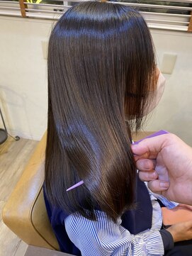 ラシック(La shic) 【ツヤ髪スタイル】☆くせ毛、広がり解消☆酸性ストレ-ト