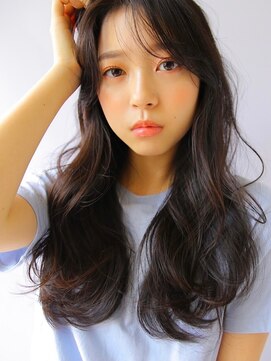 ソヨン 南草津店(SOYON) 大人ロング シースルーバング ひし形レイヤー