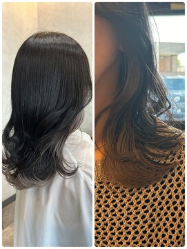 ツヅル(tsuzuru.) 20代30代40代◎ 韓国風ヘア顔まわりレイヤー