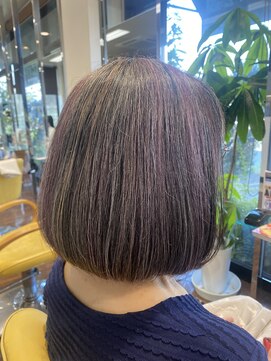 ネバーランド 平成店(NEVER LAND) ハイライト/ピンク/ボブ