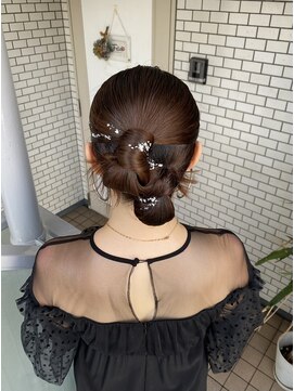 フェリーチェ(Felice) 韓国ヘア タイトシニヨン タイトヘア カチモリアレンジ