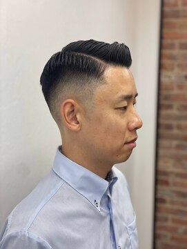 ヒロギンザ 川崎店(HIRO GINZA) スキンフェード×サイドパート