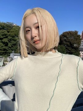 ゲーム 原宿店(GAME) ホワイトベージュ/ダブルカラー/ケアブリーチ/髪質改善/原宿