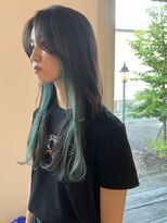 レプリカ(REPLICA +brucke)&nbsp;モスグリーンX暗めチャコールグレー