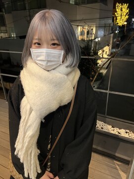 ビューズ(VIEWS) @shunki_sakoda*ケアブリーチ/寒色カラー［表参道]