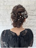 お呼ばれヘアセット