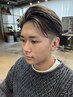 ★平日男性限定プライス★カット+選べるカラー+眉カット+ライトSPA ￥11550→
