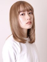 ヨファ ヘアー(YOFA hair)&nbsp;似合わせカット20代30代40代ワイドバングレイヤーセミディ0402