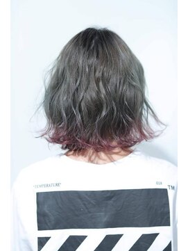 エヌプラスリタ 近鉄八尾(N+lita) イメチェン/ワイドバング/ホワイトブロンド/外ハネボブ