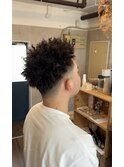 スパイキーショートアフロ