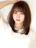 20代～50代☆ミディアムレイヤー◎バタフライカット髪質改善