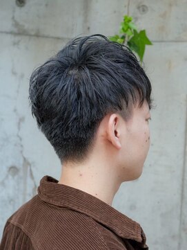 ヒロギンザ 難波店(HIRO GINZA) 前髪流し&おろしスタイル