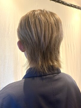 ココカラヘアー ニコ(cococara hair nico) ウルフカット/ハイトーン/ブリーチ/レイヤーカット/ミルクティー