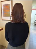 〈浅草 半個室〉オレンジブラウン/髪質改善ストレート