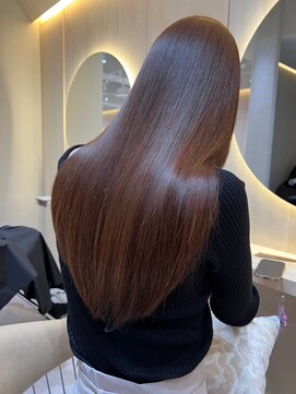 ロンド アンブル 四条烏丸(Lond ambre) 平野実花/くびれ/レイヤーカット/髪質改善/ブラウン/カラー