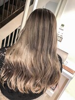 ユアーズヘア 新宿三丁目店(youres hair) グレージュ×バレイヤージュ