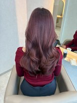 ジーナ  札幌大通(Zina)&nbsp;美髪＊ピンクベージュ＊フェミニンロング＊Zina札幌大通