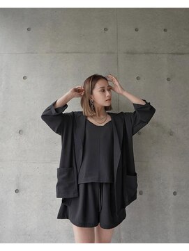 モルト 麻生(molt) バレイヤージュ　ボブ