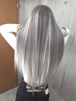 フォックス 四日市店(FOX)&nbsp;ヘアエクステ/ロング/イメチェン/ホワイトシルバー