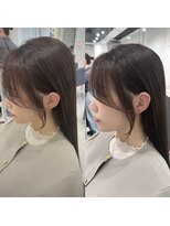 ジーナ 吉塚(Zina)&nbsp;激盛れ顔まわりカット/前髪/レイヤーカット/小顔/韓国風