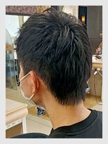 クリアオム 春日部(CLEAR homme) メンズ 刈上げショート スパイキーショート ビジネススタイル