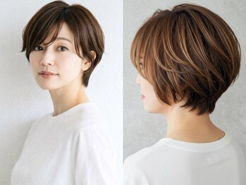 ラ ブレス 天王寺(LaBless)の写真/大人女子のお悩み解決!極細ハイライトで自然に馴染ませる“白髪ぼかし”が話題◎お洒落も楽しみたい人に♪