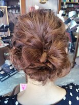 オーバーキャプテンネイキッド(OVER CAPTAIN NAKED) リボンシニヨン