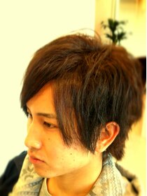 ウニカヘアデザイン(UNIkA HAIR design) メンズカット×縮毛矯正（3か月経過）
