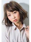 スタイリング簡単ロブスタイル【掛川クラウンズヘア　クワノ】