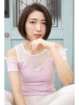 ヘアーアンドメイク シークタチカワ 立川店(Hair&Make Seek) 【イルミナカラー】大人女子ボブ☆