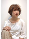 大人かわいいショートボブ