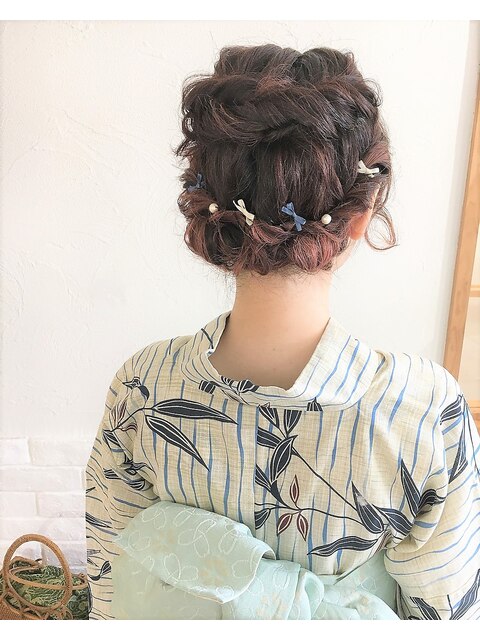 　LiLy hair design　～　浴衣アレンジ