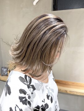 ニキータ(Nikiita) 【nikiita女子】 バレイヤージュ＊くすみベージュ B75467