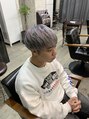 ココイロ(COCOIRO) ホワイトペールシルバー メンズにオススメスタイルです♪