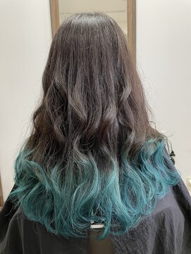 マリタルボウズ(marital vows) グラデーションターコイズ