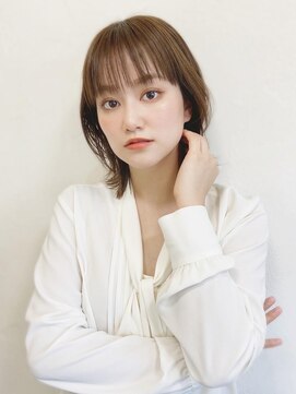 ナツヤ(NATSUYA) 前髪あり大人くびれボブ20代30代40代表参道