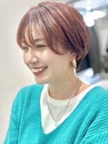 ジエクト 本店(The Ect)&nbsp;★ピンクベージュ前髪マチルダボブウルフインナーグレージュ☆