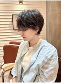 前髪長めショート【綾瀬/北千住/亀有】