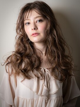 カバーヘア ブリス 志木南口駅前店(COVER HAIR bliss) グレージュアッシュ大人可愛い波巻きウェーブｘ志木20代30代40代