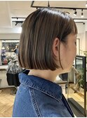 切りっぱなしボブミニボブパーマくびれボブ外ハネボブブリーチ