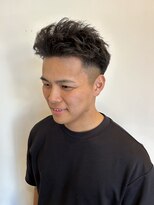 フラテロ(fratello)&nbsp;メンズビジネスショート　ニュアンスパーマ