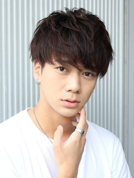 クロト 熊本(KUROT) 刈り上げツーブロックナチュラルマッシュ/シャドウパーマ