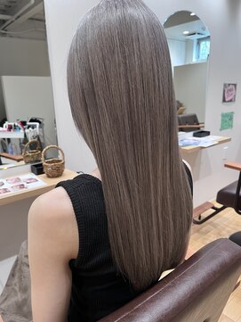 リエート 四条河原町(Lieto) 【ゲストフォト】ハイトーンの髪質改善カラー